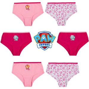 PAW Patrol Onderbroek - Set van 6 - Katoen - Roze - Maat 110/116