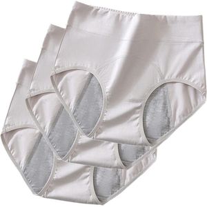 Allecto Premium - Lekvrije broeken voor urine-incontinentie | Grote maten | Herbruikbaar ondergoed | Volwassen vrouwen | 3-pack