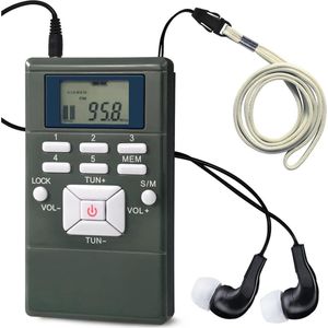 Geschikt voor Mini Pocket Walkman draagbare radio