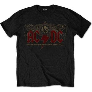AC/DC - Oz Rock Heren T-shirt - S - Zwart