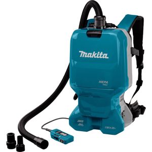 Makita DVC665ZU Accu Rugstofzuiger AWS 2x18V Basic Body