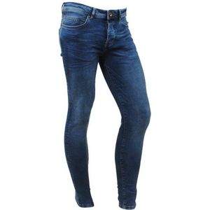 Cars Jeans - Heren Jeans - Super Skinny - Stretch - Lengte 36 - Dust - Dark Used
