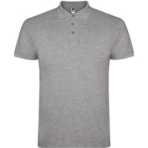 Roly Men´s Star Poloshirt RY6638 - Heather Grey 58 - 4XL