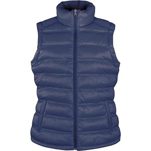 Bodywarmer 'Ice Bird Padded' Result Dames maat S Donkerblauw