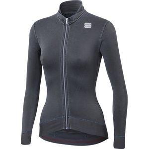 Sportful Fietsshirt lange mouwen Dames Grijs / Monocrome W Thermal Jersey-Anthracite - XL