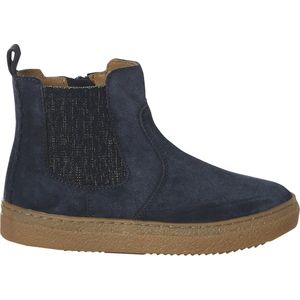 Vertbaudet Leren meisjeslaarzen met rits en elastiek