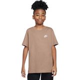 Nike - Sportswear Futura - T-shirt - Ecru - Korte Mouwen