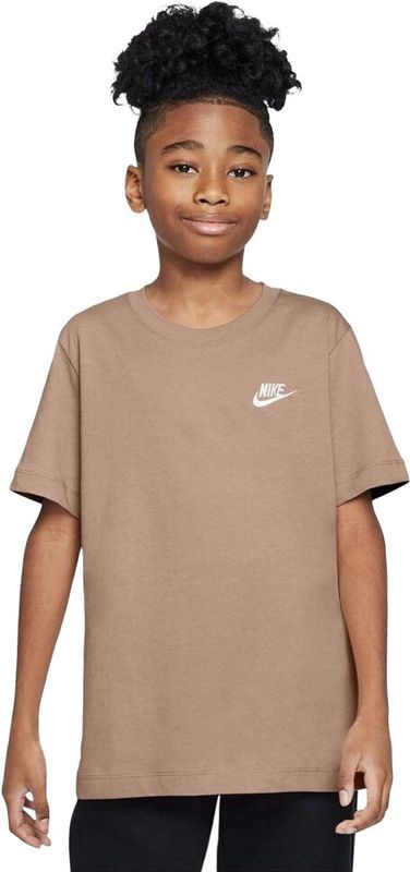 Nike - Sportswear Futura - T-shirt - Ecru - Korte Mouwen