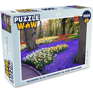 Puzzel Bloemen in de Keukenhof in Zuid-Holland - Legpuzzel - Puzzel 1000 stukjes volwassenen