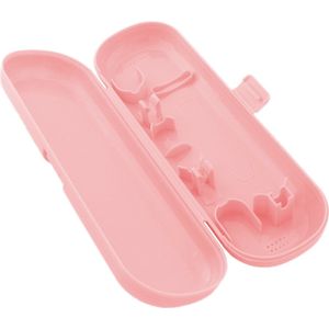 Universele Reisetui Geschikt Voor Oral-B Elektrische Tandenborstels I Opbergdoos/Hoes Voor Elektrische Tandenborstels I Travel Case I Roze