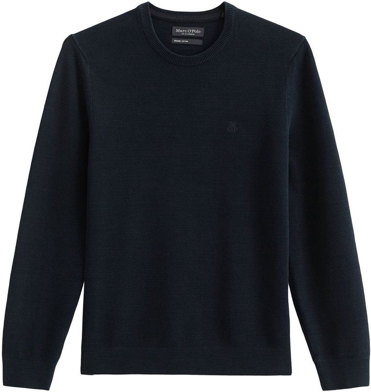 Marc O'Polo - Gebreide Pullover - Regular Fit - Effen - Zuiver Katoen
