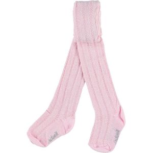noukie's - collants , 2 pack , kousenbroek , rose met desing  schoenmaat 22