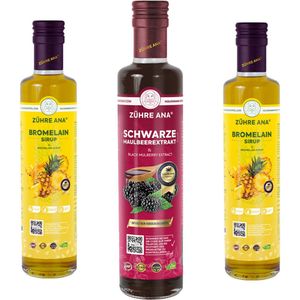 Zühre Ana combineert kracht & zuivering – 2x Bromelaïne + 1x Moerbei in één pakket!