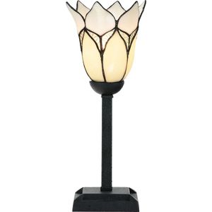 Art Deco Trade - Tiffany Tafellamp Lovely Flower White