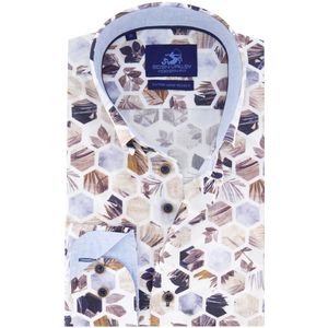 Eden Valley casual overhemd mouwlengte 7 wit