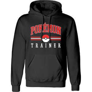 Pokémon Since 96 Heren Trui met capuchon - zwart - S