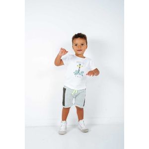 Ensemble - Jongens - Tshirt + Short - Wanted & Wild - 0 maand 50