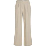 Vila Broek Vijolanda Hw Pleated Pants - Noos 14089679 Feather Gray Dames Maat - W42