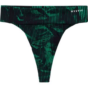 Mystic Leia Athletic Bikini Bottom - 240221 - Black / Green - 38 - Women