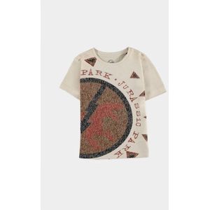 Jurassic Park - Graphic Art Kinder T-shirt - Kids 122/128 - Creme