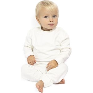 Baby Joggingpak - sweater & jogger - kleur ecru - Maat 62
