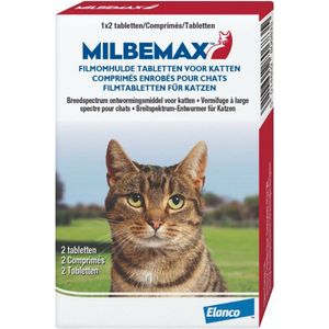 Milbemax Kat Ontwormingsmiddel 2 tabletten