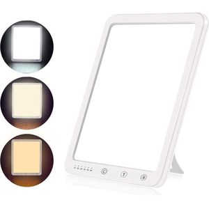 White-label® Daglichtlamp - Lichttherapie Lamp - Bureaulamp Led - Wit