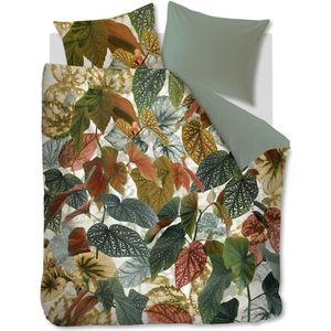 Beddinghouse Begonia Dekbedovertrek - Lits-jumeaux - 240x200/220 cm - Groen