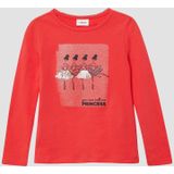 T-shirt - Longsleeve - Zacht Jersey - Glinsterende Pailletten - Ronde Hals