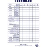 Haza Scoreblok Yahtzee - 2x Scoreblokken met 250 vellen - Familiespellen en dobbelspelletjes