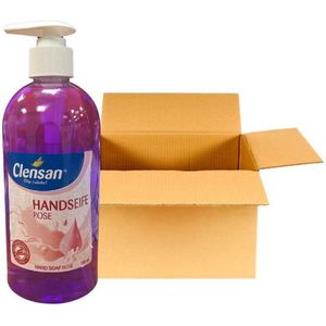 Clensan - Handzeep - Rose - 12 x 500ml