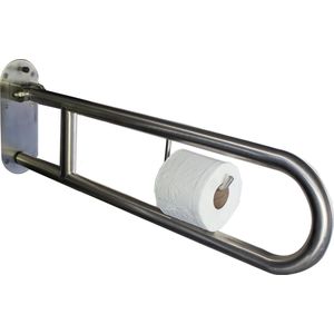 RVS opklapbare handgreep, ¿ 32 mm, 900 mm lang