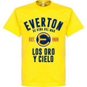 Everton de Chile Established T-Shirt - Geel - S
