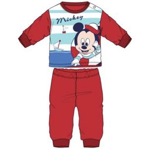Mickey Mouse BABY pyjama - rood - maat 9 maanden