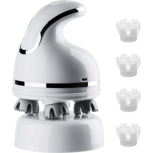 Hoofdmassage Apparaat - Hoofdhuid Massage Met 2 Massage Modussen - Scalp Massager Ook Voor Rug, Schouder, Benen en Voeten - Stimuleert Haargroei & Verlicht Stress