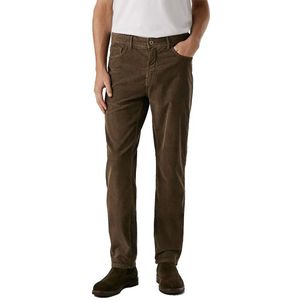 Pepe Jeans Heren slanke vijf zakken corduroy broek, blauw (Dulwich blauw), 28, Blauw (Dulwich Blue), 38