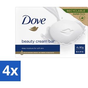Dove Original - Zeep - Beauty Cream Bar - 360 g - Voordeelverpakking - 4 stuks