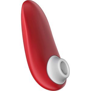 Womanizer Starlet 2 Cherry Red oplegvibrator, clitorisstimulatorzuiger met 4 intensiteitsniveaus, klein en handig