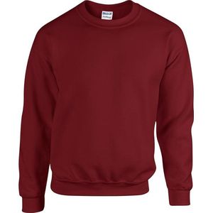 Gildan Zware Blend Unisex Adult Crewneck Sweatshirt voor volwassenen (Granaat)