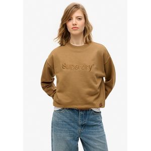 Superdry - Embroidered Core Logo Loose - Sweatshirt - Boxy Fit - Katoen