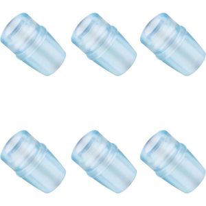 Rugzak Bijtventiel Vervangende Schede - 6 Stuks - Hydraulisch Siliconen Mondstuk - BPA-Vrij - Compatibel met Hydratatiereservoirs - Wandelen - Outdoor - Accessoires