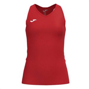 Joma Olimpiada Mouwloos T-shirt Rood L Vrouw