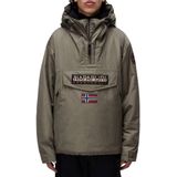Napapijri - Anorak Rainforest - Regenjack - Tea leaf - Met Capuchon