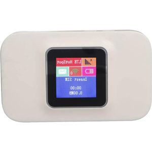 Portable Wifi Router Handheld 5G Plug and Play - Ondersteunt 10 Gebruikers - Wifi Router met WpaWpa2 Encryption - Geschikt voor Europese Home Business