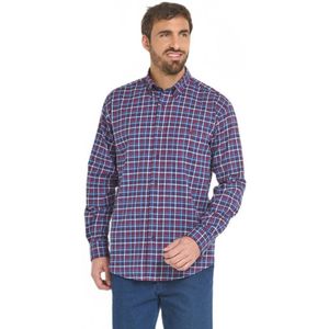 Geruit flanellen overhemd