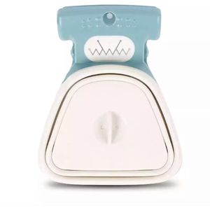 Opvouwbare Poepschep - Pooper Scooper Hondenpoep Schep - Hondenpoep Dispenser - Poepzakjes Hond Beige 19 x 15.5 cm