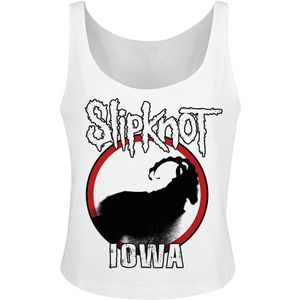 Slipknot Iowa Goat Silhouette Dames Tanktop - wit - XXL