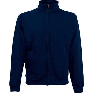 Fruit Of The Loom Heren Sweatshirt Jacket (Donker Marine)