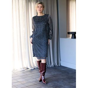 IVY BEAU Angela One pieces - Silver - maat 46