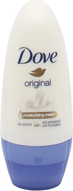 Dove - Deoroller - Original - 50 ml - Hydraterende Crème